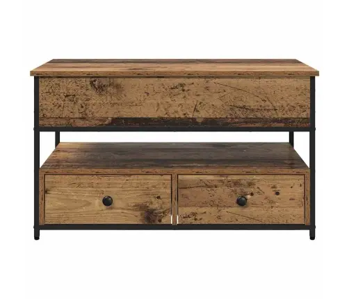 Kafijas Galdiņš Vecs Koks 85 X 50 X 50 Cm Inženierijas Koks Vidaxl