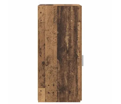 Puse Ar Atvilktni Vecs Koks 42.5 X 40 X 93 Cm Inženierijas Koks Vidaxl