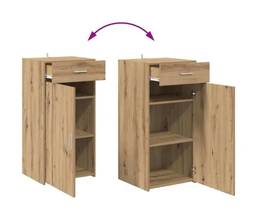 Kõide Sahtliga Käsitöötamm 42.5 X 40 X 93 Cm Tehispuit