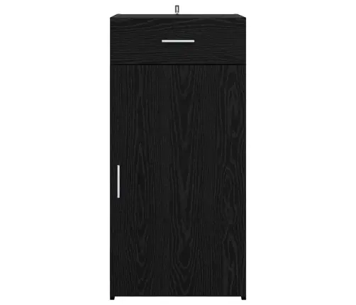 Puse Melns Ozols 42.5 X 40 X 93 Cm Inženierijas Koks Vidaxl Puse Melns Ozols 42.5 X 40 X 93 Cm Inženierijas Koks Vidaxl