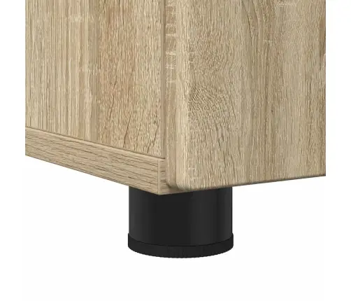 Vannas Istabas Skapītis Ar Durvīm Sonomas Ozola 61 X 35 X 64 Cm Vidaxl