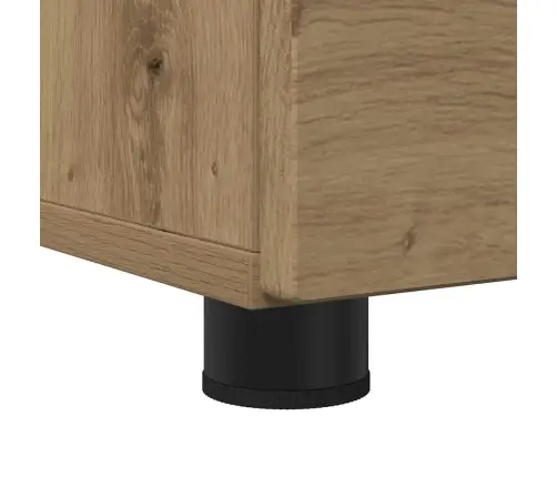 Vannas Istabas Skapītis Amatnieku Ozola 76.5 X 35 X 64 Cm Vidaxl