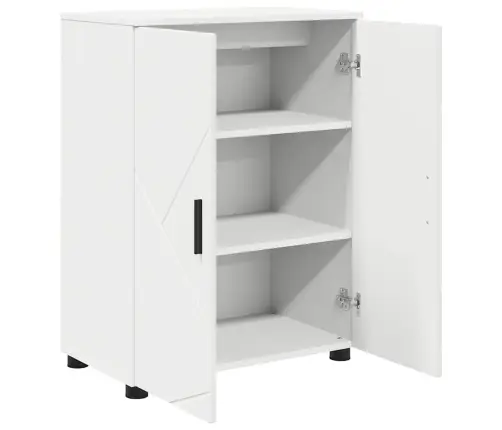 Vannas Istabas Skapītis Balts 60 X 35 X 80 Cm Inženierijas Koks Vidaxl