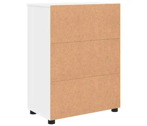 Vannas Istabas Skapītis Balts 60 X 35 X 80 Cm Inženierijas Koks Vidaxl