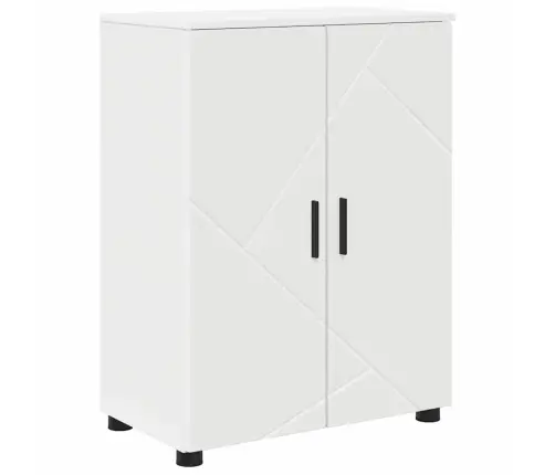 Vannas Istabas Skapītis Balts 60 X 35 X 80 Cm Inženierijas Koks Vidaxl