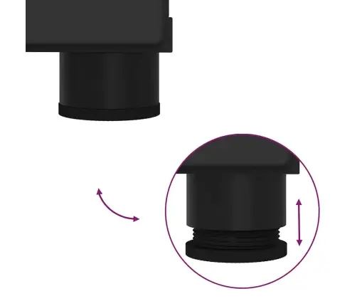 Vannas Istabas Skapītis Melna 30 X 35 X 95 Cm Inženierijas Koks Vidaxl