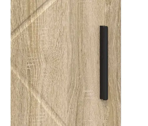 Vannitoa Kapp Riiuliga Sonoma Tamm 30 X 35 X 95 Cm Tehispuit
