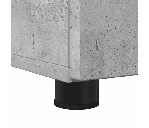 Vannas Istabas Skapītis Ar Durvīm Betona Pelēka 30 X 35 X 95 Cm Vidaxl