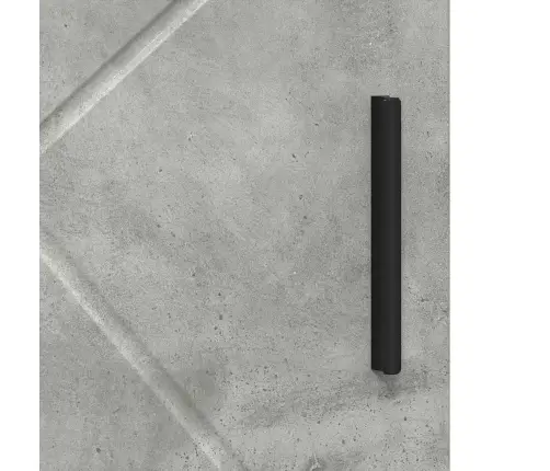 Vannas Istabas Skapītis Ar Durvīm Betona Pelēka 30 X 35 X 95 Cm Vidaxl