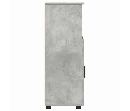 Vannas Istabas Skapītis Ar Durvīm Betona Pelēka 30 X 35 X 95 Cm Vidaxl