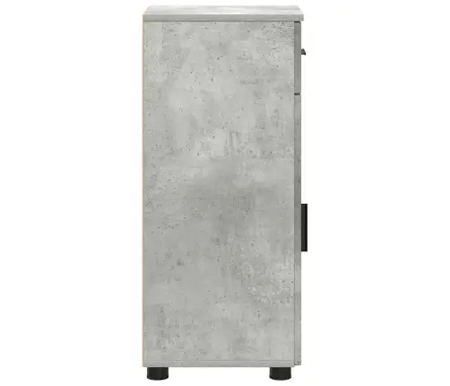 Vannas Istabas Skapītis Ar Durvīm Betona Pelēka 30 X 35 X 80 Cm Vidaxl