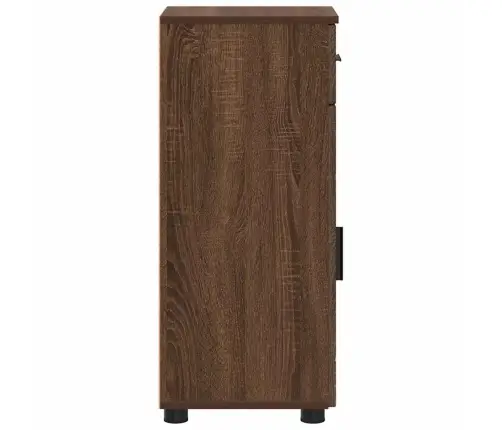 Vonios Spintelė Su Stalčių Rudas Ąžuolas 30 X 35 X 80 Cm