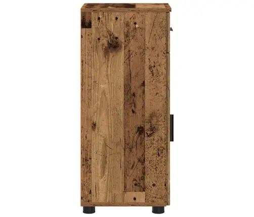 Vonios Spintelė Su Stalčių Senovinis Medis 30 X 35 X 80 Cm