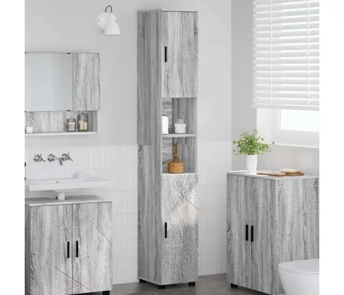 Vannitoa Kapp Hall Sonoma 30 X 35 X 192 Cm Tehispuit & Metall