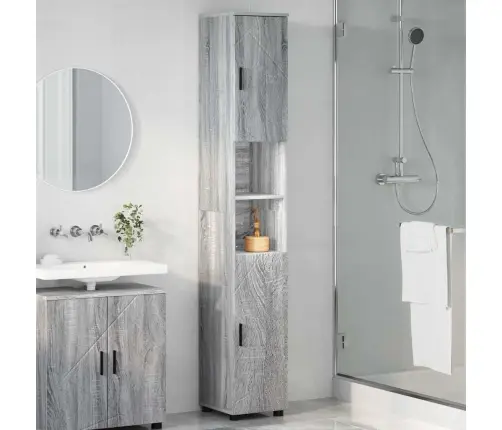 Vannitoa Kapp Hall Sonoma 30 X 35 X 192 Cm Tehispuit & Metall