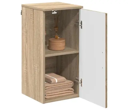 Vonios Spintelė Su Saugykla Sonoma Ąžuolas 30 X 31,5 X 61 Cm