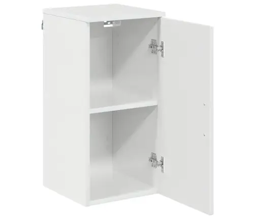 Vannas Istabas Skapītis Spīdīgi Balta 30 X 31.5 X 61 Cm Vidaxl