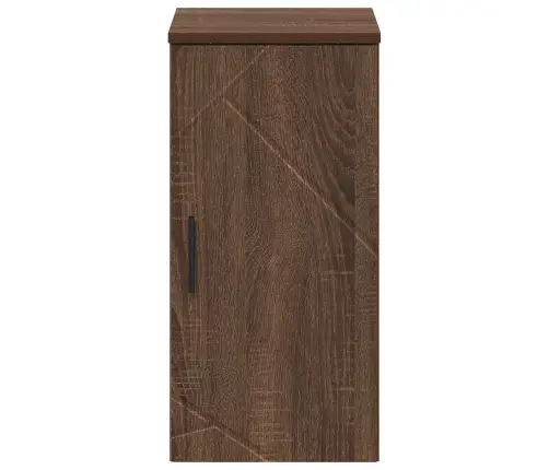 Vannas Istabas Skapītis Brūna Ozolkoka 30 X 31.5 X 61 Cm Vidaxl