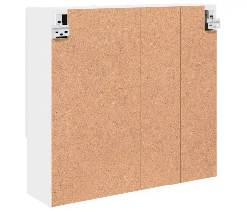 Veidrodžio Spinta Balta 59 X 17 X 55 Cm Apdirbta Mediena