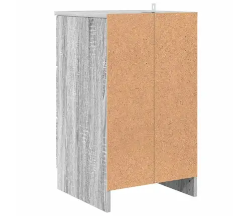 Öölambi Kapp Sahtliga Hall Sonoma 38 X 38 X 66 Cm Tehispuit