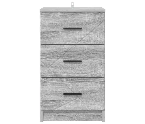 Öölambi Kapp Sahtliga Hall Sonoma 38 X 38 X 66 Cm Tehispuit