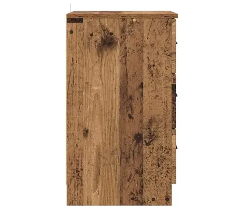 Nakts Skapītis Vecs Koks 38 X 38 X 66 Cm Inženierijas Koks Vidaxl