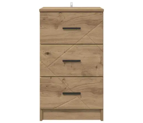 Nakts Skapītis Ar Atvilktni Amatnieku Ozola 38 X 38 X 66 Cm Vidaxl