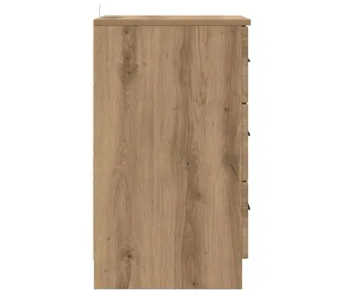 Nakts Skapītis Ar Atvilktni Amatnieku Ozola 38 X 38 X 66 Cm Vidaxl