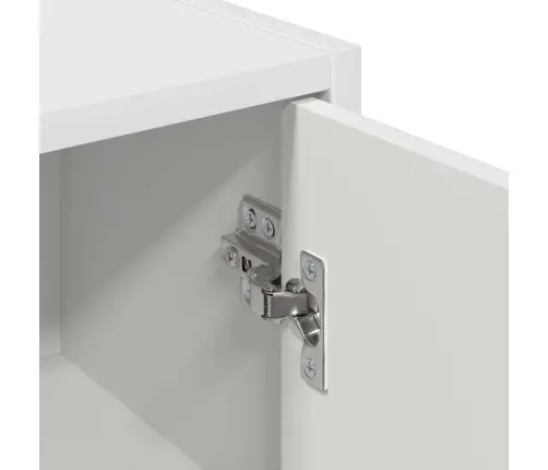 Vannas Istabas Skapītis Ar Uzglabāšanu Balts 39 X 23.5 X 65 Cm Vidaxl