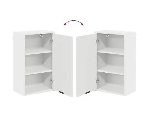 Vannas Istabas Skapītis Ar Uzglabāšanu Balts 39 X 23.5 X 65 Cm Vidaxl