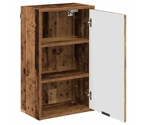 Vonios Spintelė Su Saugykla Senovinis Medis 39 X 23,5 X 65 Cm