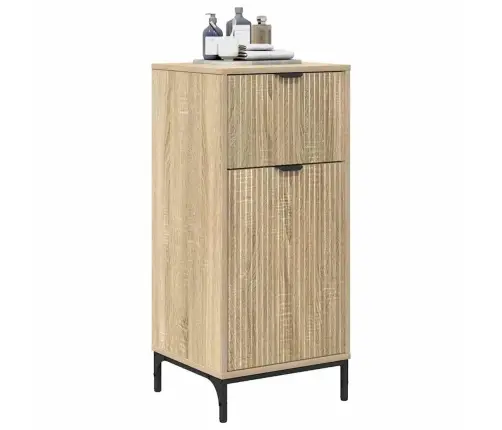 Vonios Spintelė Su Stalčių Sonoma Ąžuolas 39,5 X 36 X 88 Cm