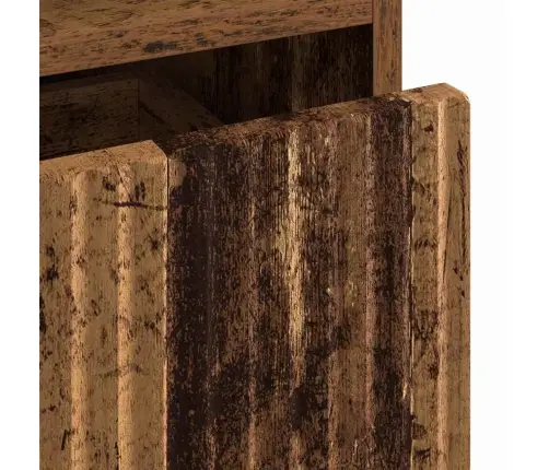 Vannas Istabas Augstais Skapis Vecs Koks 31.5 X 33 X 190 Cm Vidaxl