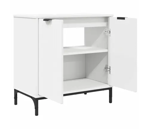 Vonios Kriauklės Spinta Su Saugykla Balta 60.5 X 33.5 X 61 Cm