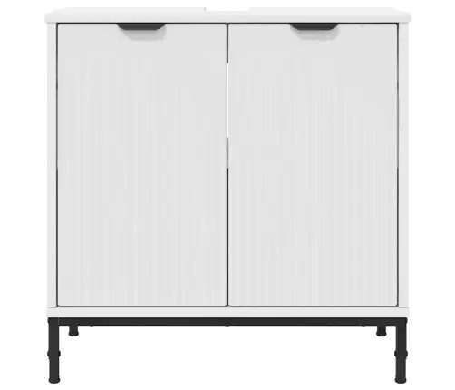 Vonios Kriauklės Spinta Su Saugykla Balta 60.5 X 33.5 X 61 Cm