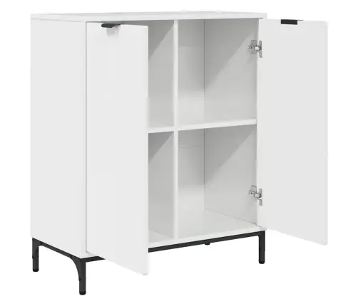 Kabalas Aukštai Blizganti Balta 69,5 X 33 X 82 Cm