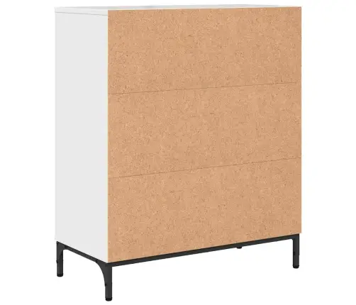 Kabalas Aukštai Blizganti Balta 69,5 X 33 X 82 Cm