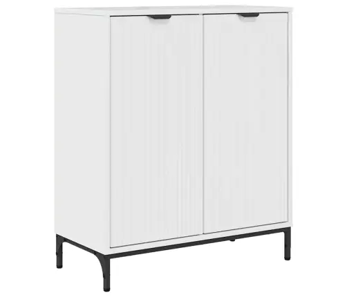 Kabalas Aukštai Blizganti Balta 69,5 X 33 X 82 Cm