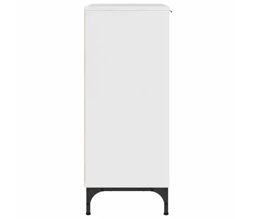 Kabalas Aukštai Blizganti Balta 69,5 X 33 X 82 Cm