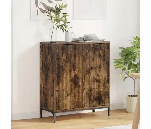 Puse Dūmakaina Ozolkoka 69.5 X 33 X 82 Cm Inženierijas Koks Vidaxl