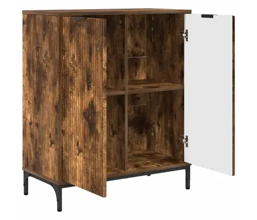 Puse Dūmakaina Ozolkoka 69.5 X 33 X 82 Cm Inženierijas Koks Vidaxl