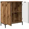 Puse Vecs Koks 69.5 X 33 X 82 Cm Inženierijas Koks Vidaxl