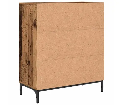 Puse Vecs Koks 69.5 X 33 X 82 Cm Inženierijas Koks Vidaxl