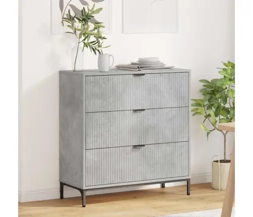 Kõide Sahtliga Betoonhall 79,5 X 33 X 82 Cm Tehispuit