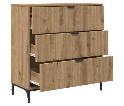 Puse Amatnieku Ozola 79.5 X 33 X 82 Cm Inženierijas Koks Vidaxl