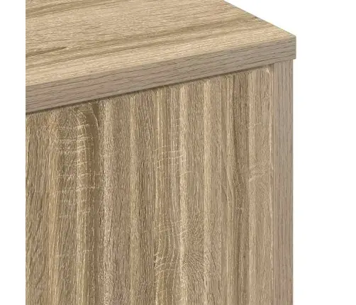 Kafijas Galdiņš Sonomas Ozola 90 X 49 X 46 Cm Inženierijas Koks Vidaxl