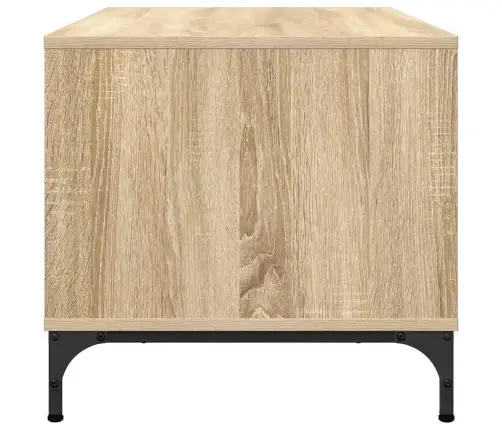 Kafijas Galdiņš Sonomas Ozola 90 X 49 X 46 Cm Inženierijas Koks Vidaxl