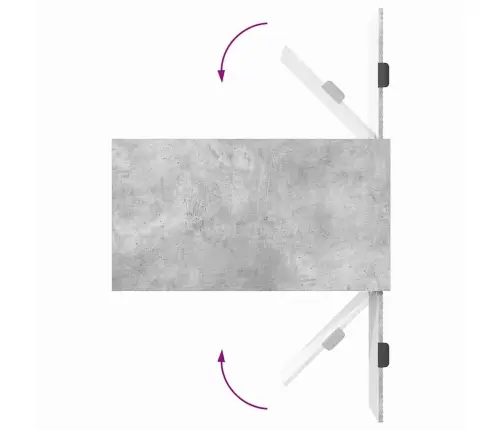 Kohvilaud Betoonihall 90 X 49 X 46 Cm Tehispuit