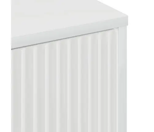 Kafijas Galdiņš Spīdīgi Balta 90 X 49 X 46 Cm Inženierijas Koks Vidaxl