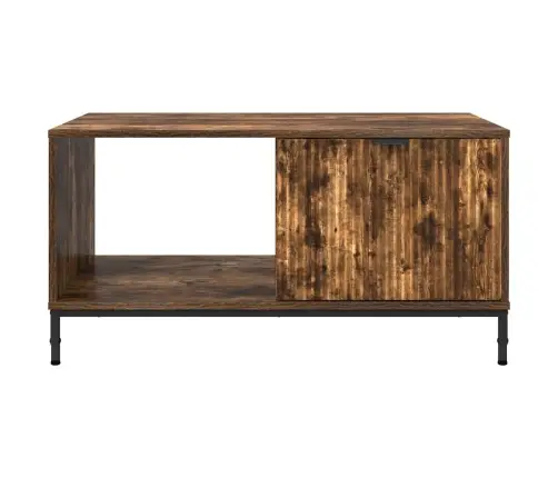 Kohvilaud Suitsutatud Tamm 90 X 49 X 46 Cm Tehispuit Kohvilaud Suitsutatud Tamm 90 X 49 X 46 Cm Tehispuit